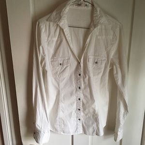 White western style button down